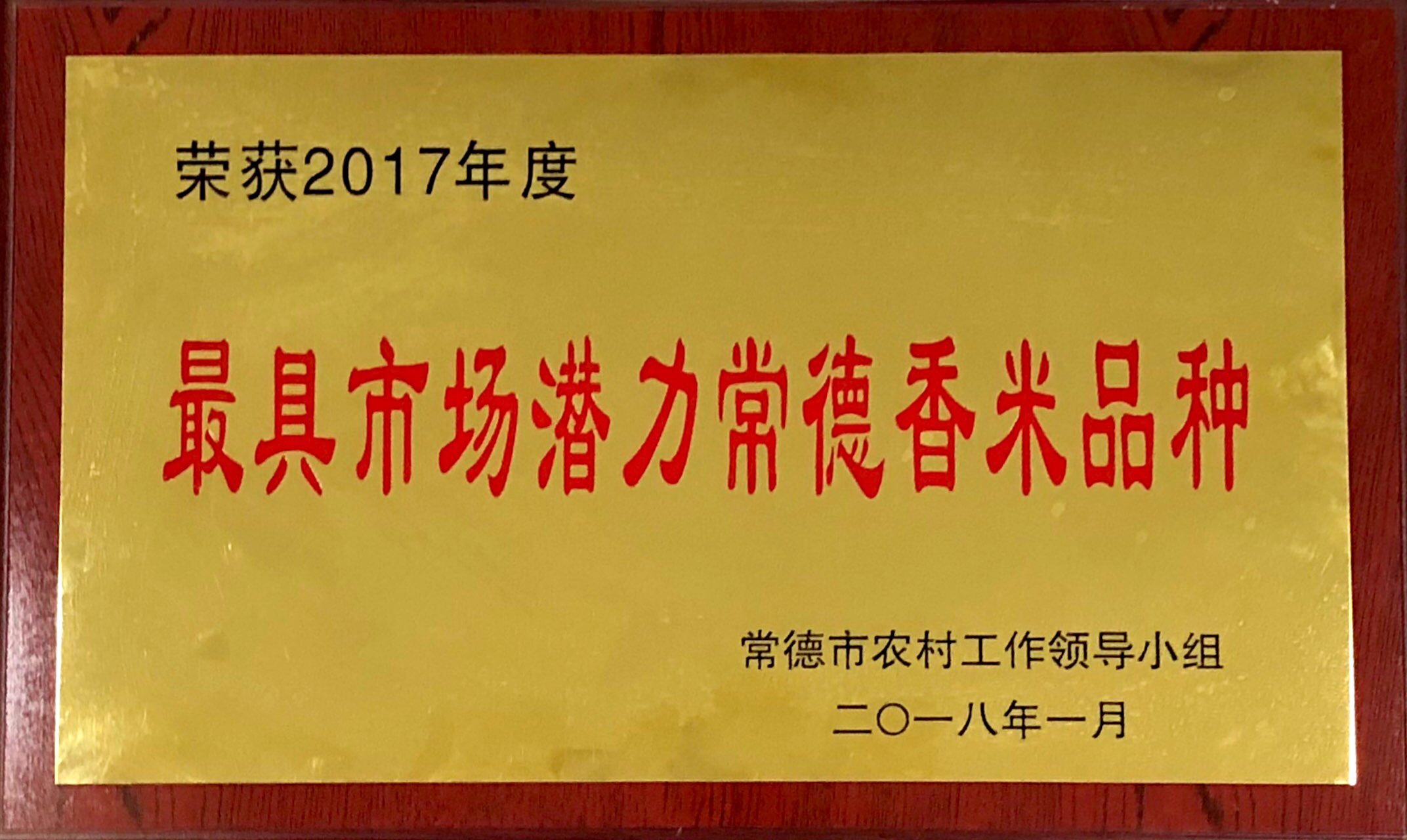泰優(yōu)390榮獲最具市場潛力常德湘米品種